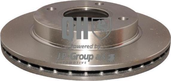 JP 1563101009 тормозной диск на FORD FIESTA фургон (FVD)