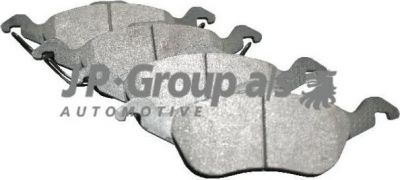 JP 1563600910 GROUP КОЛОДКИ ТОРМОЗНЫЕ ДИСКОВЫЕ ПЕРЕДНИЕ / FORD FOCUS 98~ (БЕЗ ДАТЧИКОВ)