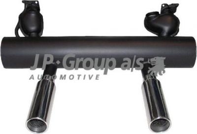 JP 8120802000 глушитель для спортивного автомобиля на VW KAEFER кабрио (15)