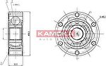 KAMOKA 9024 шарнирный комплект, приводной вал на FORD SCORPIO I (GAE, GGE)