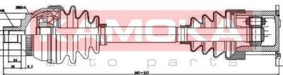 KAMOKA VW1138902 приводной вал на VW SHARAN (7M8, 7M9, 7M6)