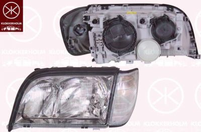 KLOKKERHOLM 35160195A1 основная фара на MERCEDES-BENZ S-CLASS (W140)