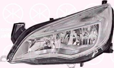 KLOKKERHOLM 50530122A1 основная фара на OPEL ASTRA J Sports Tourer