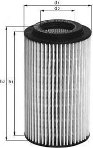 KNECHT Фильтр Масляный (картридж) MB W202/W203/W210/W163/W220 97-12 (OX1537D)