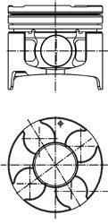 Kolbenschmidt 40290620 поршень на MITSUBISHI PAJERO SPORT II (KH_, KG_)