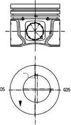 Kolbenschmidt 99963600 поршень на FORD FOCUS II седан (DA_)