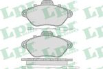 LPR 05P583 Колодки тормозные дисковые PEUGEOT 605 2.0-3.0 89-99 передние (425080)