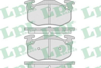 LPR 05P801 05P801 Дисковая тормозная колодка