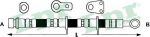 LPR 6T47356 тормозной шланг на HONDA CIVIC VI Hatchback (EJ, EK)