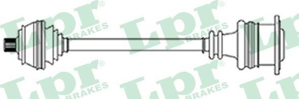 LPR DS14222 приводной вал на VW PASSAT Variant (3B6)