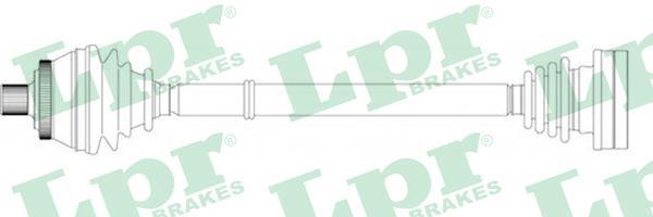 LPR DS14226 приводной вал на VW PASSAT Variant (3B6)