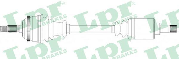 LPR DS16112 приводной вал на PEUGEOT 106 I (1A, 1C)