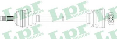 LPR DS20049 приводной вал на FIAT TEMPRA (159)