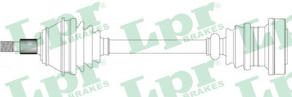 LPR DS51079 приводной вал на VW GOLF IV (1J1)
