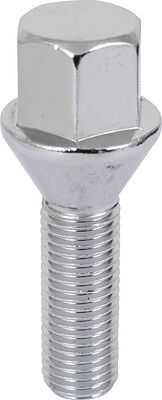 LS S030399 Болт колесный M12×1.5, 58/33 мм, конус, ключ 17 мм, хром