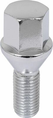 LS S032533 Болт колесный M12×1.5, 52/24 мм, конус, ключ 17 мм, хром