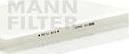 MANN Фильтр салона MB W203 C180-C320 (2038300118, CU3461) MANN Фильтр салона MB W203 C180-C320 (2038300118, CU3461)