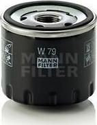 MANN Фильтр масляный NISSAN/OPEL/RENAULT mot.1,5DCI/1,9TDI (W 79) MANN Фильтр масляный NISSAN/OPEL/RENAULT mot.1,5DCI/1,9TDI (W 79)
