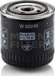MANN Фильтр масляный FORD Maverick II/Mondeo III/MAZDA MPV mot.2.5/3.0L (W 920/45) MANN Фильтр масляный FORD Maverick II/Mondeo III/MAZDA MPV mot.2.5/3.0L (W 920/45)