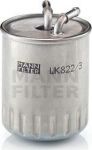 MANN-FILTER Фильтр топливный MB W211 02-09 mot.OM628 MANN-FILTER WK 822/3 (WK 822/3) MANN-FILTER Фильтр топливный MB W211 02-09 mot.OM628 MANN-FILTER WK 822/3 (WK 822/3)