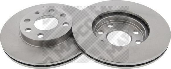 MAPCO 15746/2 тормозной диск на OPEL KADETT E фургон (37_, 47_)