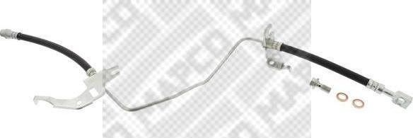 MAPCO 3421 тормозной шланг на OPEL ASTRA H (L48)