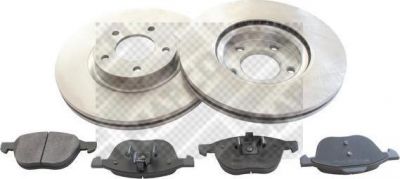 MAPCO 47517 комплект тормозов, дисковый тормозной механизм на MAZDA 3 (BL)