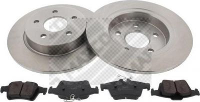 MAPCO 47645 комплект тормозов, дисковый тормозной механизм на FORD FOCUS III Turnier