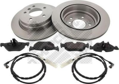 MAPCO 47873 комплект тормозов, дисковый тормозной механизм на 3 (E90)