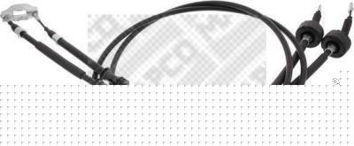 MAPCO 5619 трос, стояночная тормозная система на OPEL ZAFIRA A (F75_)