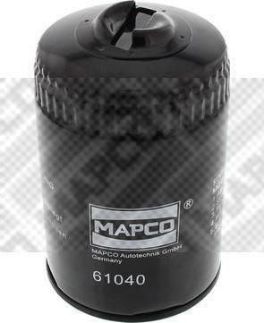 MAPCO 61040 масляный фильтр на AUDI 80 Avant (8C, B4)
