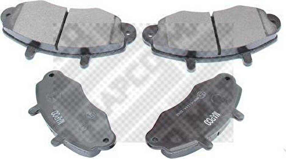 MAPCO 6380 комплект тормозных колодок, дисковый тормоз на FORD TRANSIT c бортовой платформой/ходовая часть (E_ _)