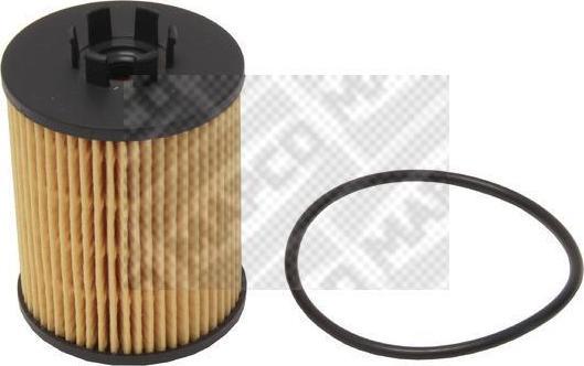 MAPCO 64705 масляный фильтр на OPEL ASTRA H (L48)
