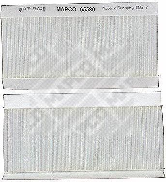 MAPCO 65580 фильтр, воздух во внутренном пространстве на HYUNDAI TERRACAN (HP)