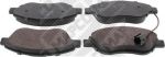 MAPCO 6572 комплект тормозных колодок, дисковый тормоз на FIAT STILO (192)