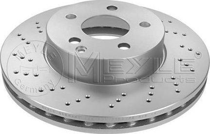 Meyle 015 521 2102/PD тормозной диск на MERCEDES-BENZ C-CLASS T-Model (S204)
