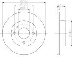 MINTEX MDC1041 тормозной диск на NISSAN ALMERA I (N15)
