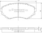 NIPPARTS Колодки торм. Mazda E2000/E2200/MPV I 2,5TD/3,0i V6 96-99 (S4YK3323Z, J3603046)