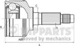 Nipparts ШРУС MITSUBISHI CARISMA 1.6-1.8 95-06 нар. +ABS (N2825029)
