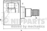 NIPParts N2831000 шарнирный комплект, приводной вал на NISSAN PATHFINDER II (R50)