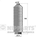 NIPParts N2851011 комплект пылника, рулевое управление на NISSAN SUNNY II (N13)