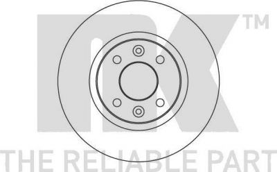NK 203926 тормозной диск на RENAULT 21 универсал (K48_)