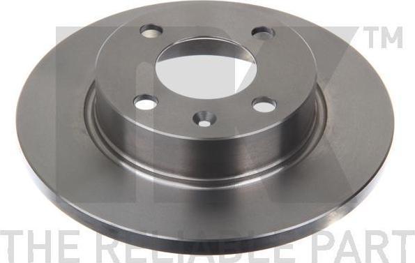 NK 204305 Диск тормозной SKODA FELICIA 1.3-1.9 94-98 передний