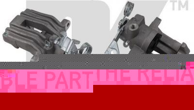 NK 2147152 Суппорт тормозной AUDI A4/A6/VW PASSAT/SKODA SUPERB 1.6-3.7 95-05 зад.прав. (8E0615424)