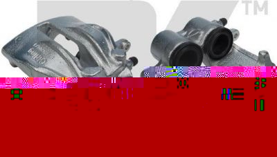 NK 214873 тормозной суппорт на VOLVO 740 Kombi (745)