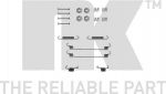 NK 7999657 Комплектующие, тормозная колодка