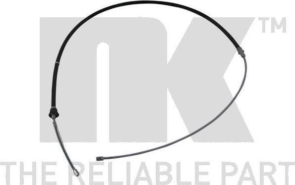 NK 904322 Трос, стояночная тормозная система