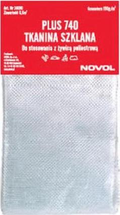 Novol PLUS 740 Стеклоткань 150гр/кв.м 0,5кв.м