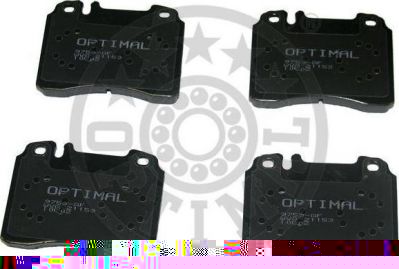 Optimal 9753 комплект тормозных колодок, дисковый тормоз на MERCEDES-BENZ E-CLASS (W124)