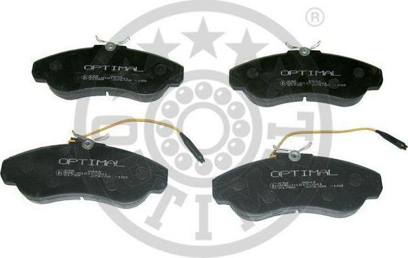 Optimal 9944 комплект тормозных колодок, дисковый тормоз на PEUGEOT BOXER автобус (230P)